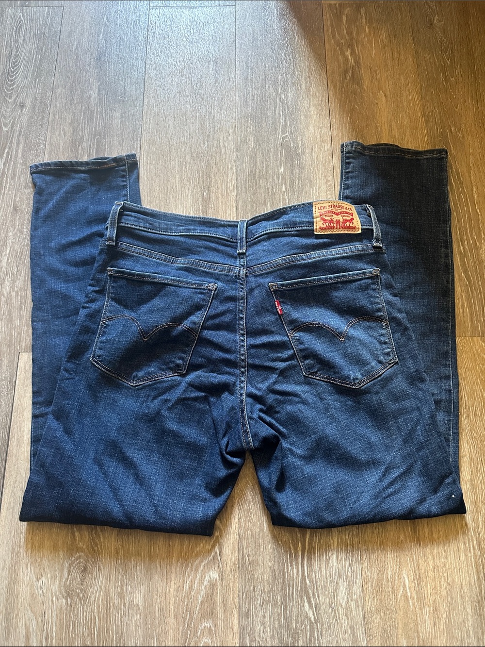 Levi's Dark Indigo Denim Jeans